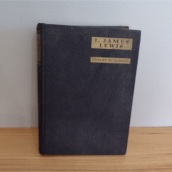 Vintage 1935 I James Lewis By Gilbert Lewis Book Double Day Doran & Co - Picture 1 of 8